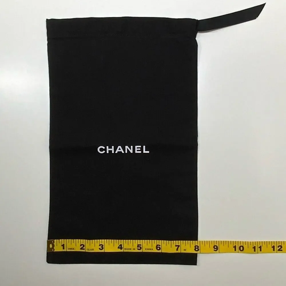 Chanel | Dust Bag | Black | L13 x W8 inch